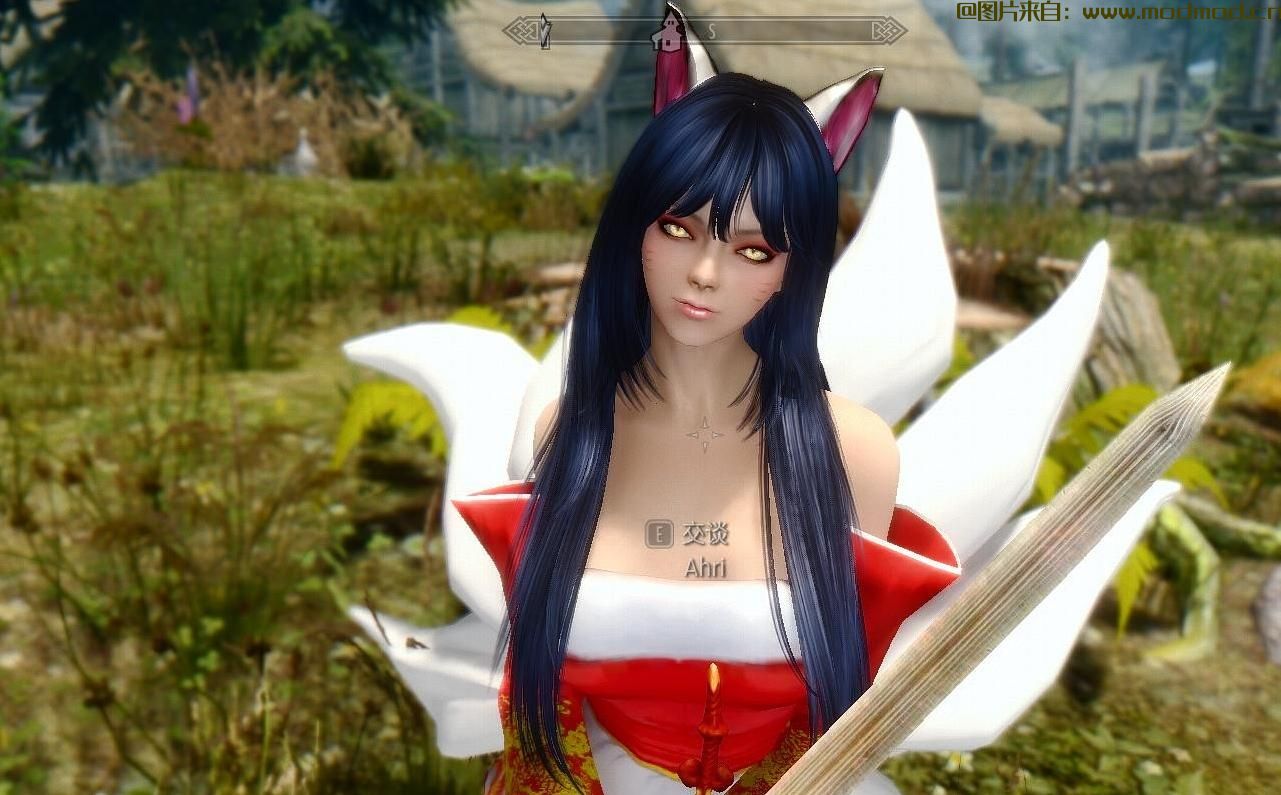 谁能给我★妹风★【独立随从】【卖萌狐娘】【中单弱姬】九尾阿狸降临天际啦~mod下载地址吗？