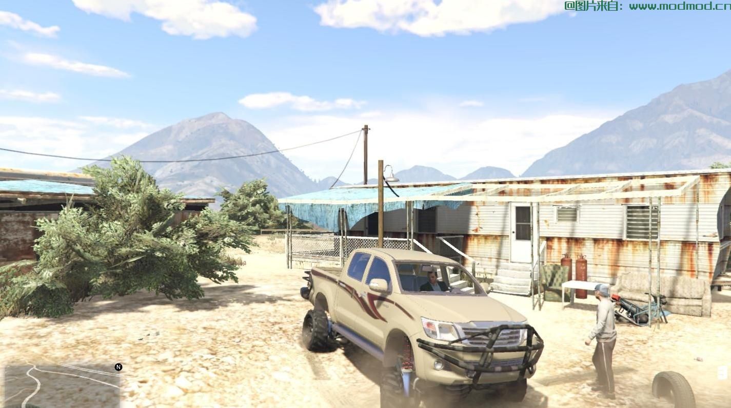 GTA5 MOD：提升丰田Hilux