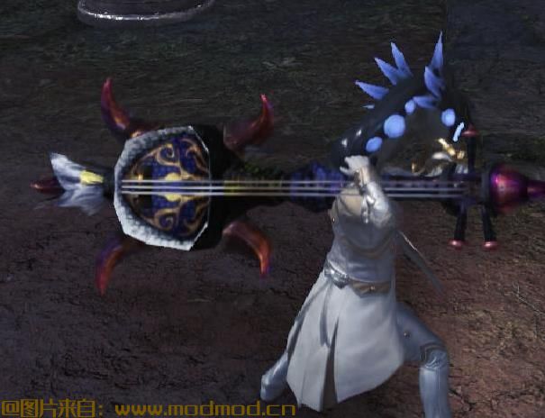 卑鄙的萨米森 -Garuga Shamisen Taroth Pipe Sleep HH（武器MOD）