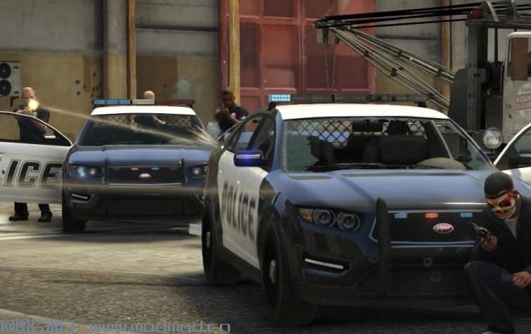 GTA5 MOD：LSPDFR的LSPD加载屏幕