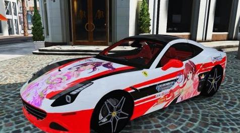 GTA5 MOD：2015法拉利California T Itasha Livery