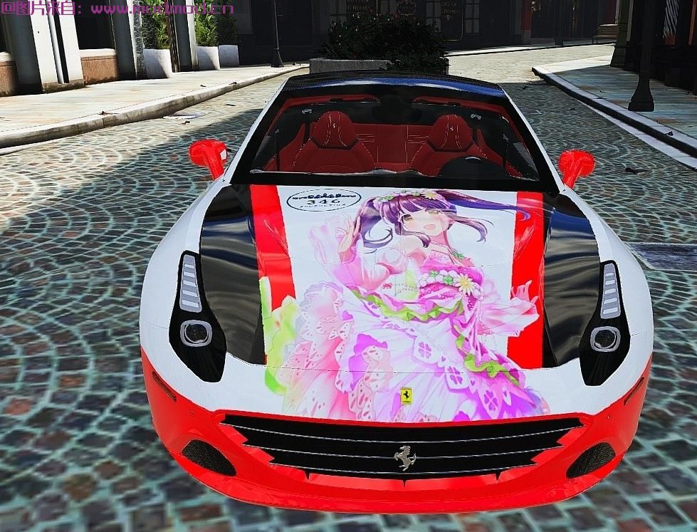 GTA5 MOD：2015法拉利California T Itasha Livery