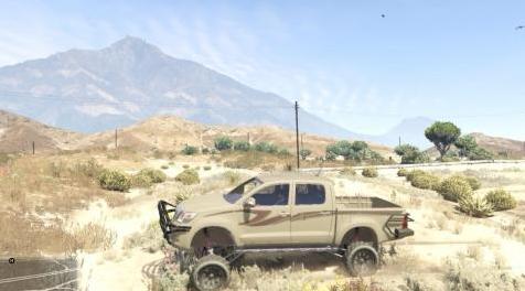 GTA5 MOD：提升丰田Hilux