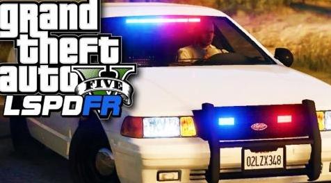 GTA5 MOD：LSPDFR的LSPD加载屏幕