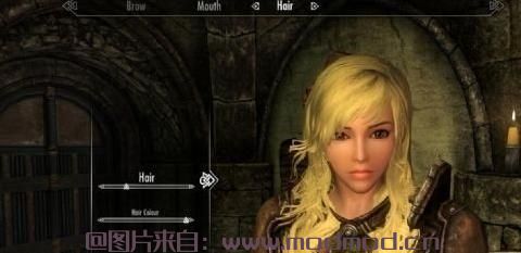 上古卷轴5：天际MOD 上古卷轴5：天际 发型MOD ：  辐射3发型包
