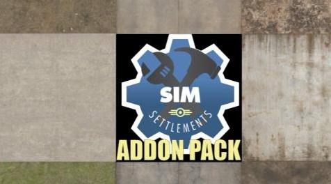 辐射4MOD Sim Settlements AddOn Pack  -  JtBryant的基础