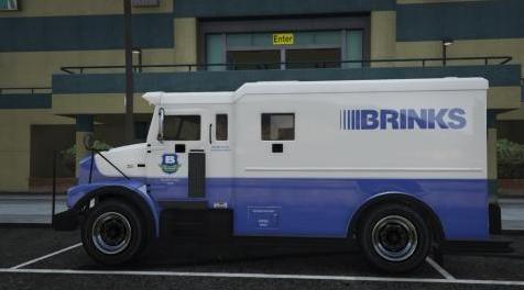 GTA5 MOD：Brinks装甲车，PEDS和玩家