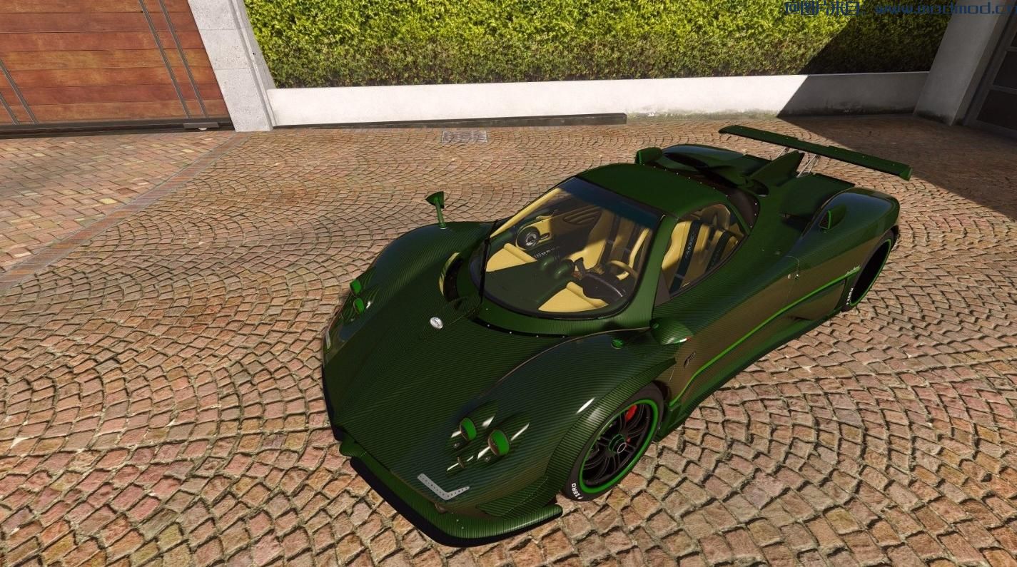 GTA5 MOD：帕加尼Zonda Verde