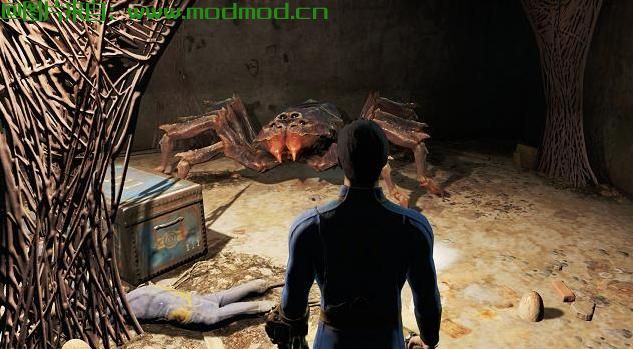 辐射4MOD Rad Spiders  - 联邦的巨型蜘蛛