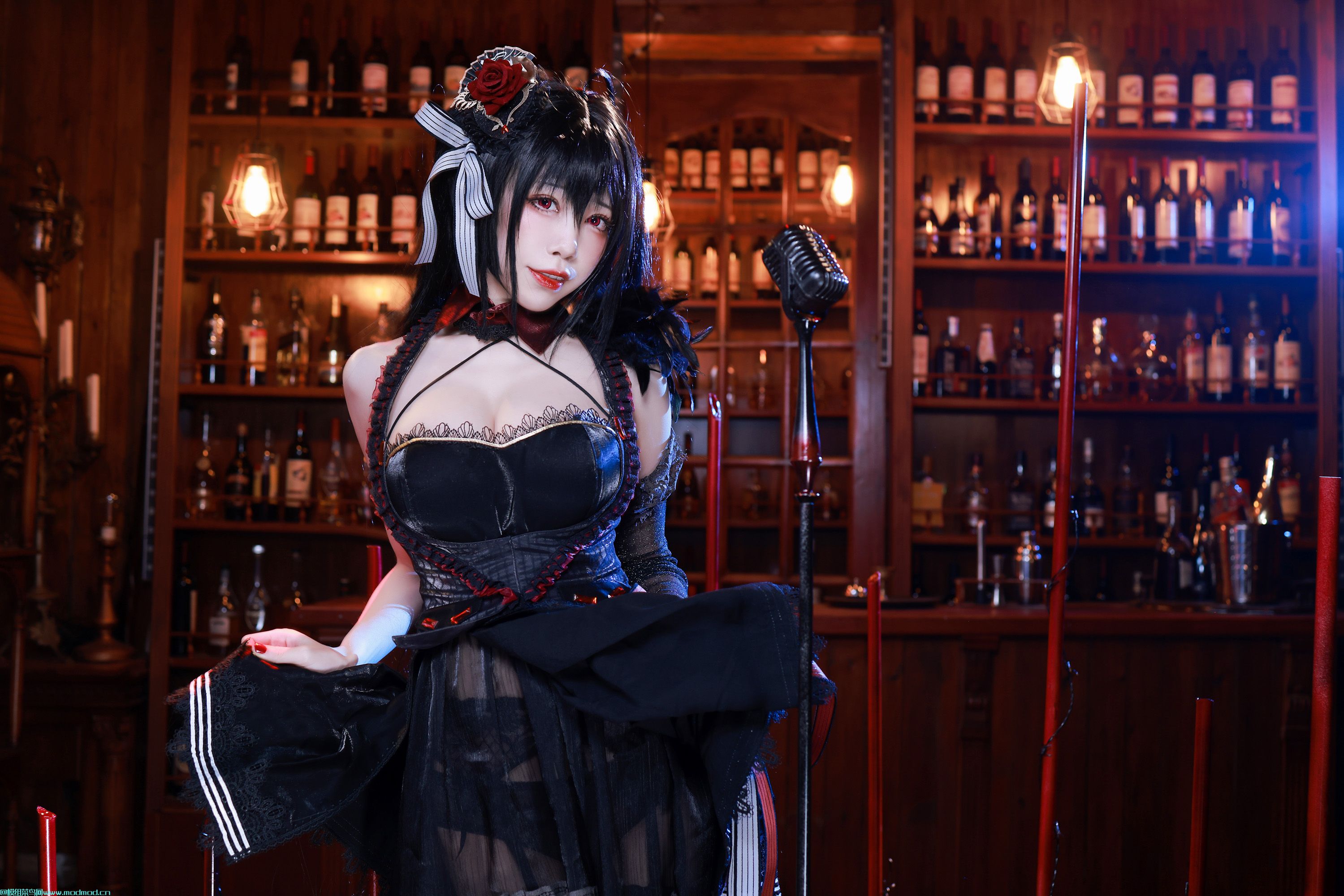 [cos搬运]水淼aqua大凤打歌服