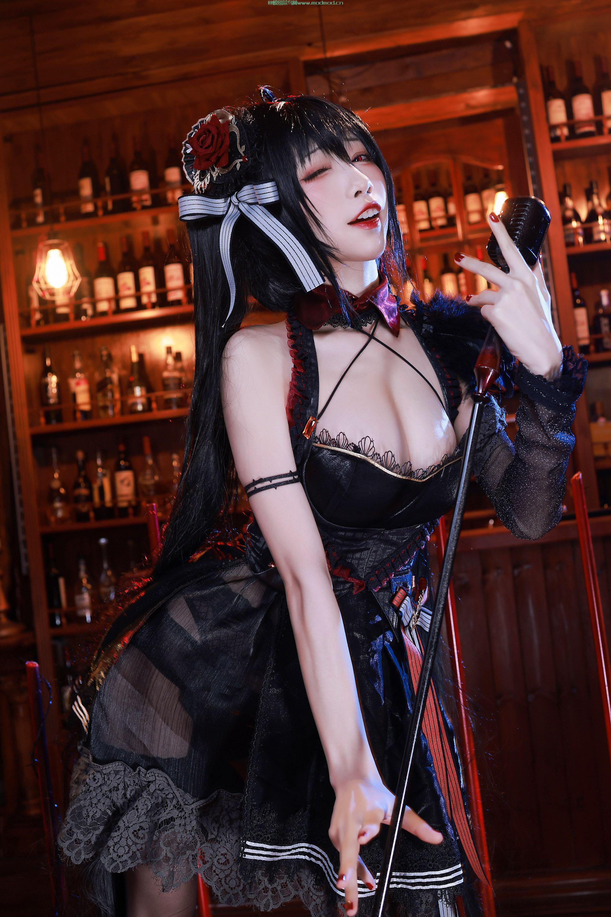 [cos搬运]水淼aqua大凤打歌服