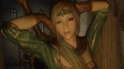 上古卷轴5：天际MOD 日网随从MTNK Follower Eris Discordia V1.0【艾瑞斯 狄斯科耳狄亚】