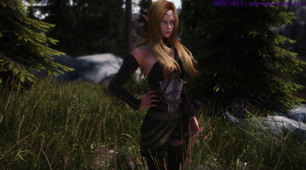 eso altmer盔甲- SSE CBBE bodyslide