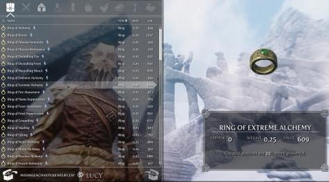 上古卷轴5：重置版MOD 缺少魔法珠宝SE