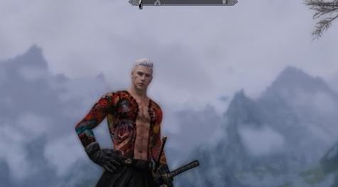 上古卷轴5：天际MOD 男用纹身01