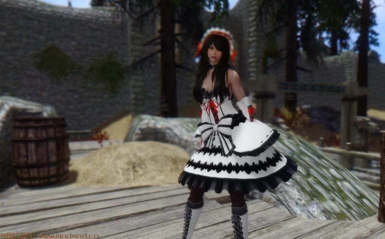 【Storm ENB中配版4.5】本人自调的中配ENB~游戏晒妹两不误