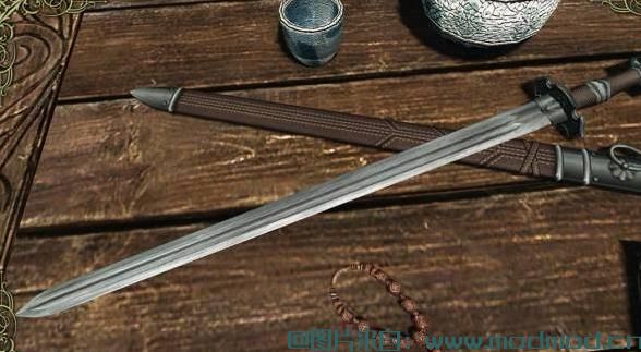 上古卷轴5：天际MOD 祝圣银剑-Blessed Silver Sword