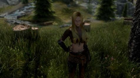 上古卷轴5：重置版MOD Lily  -  SSE CBBE BodySlide