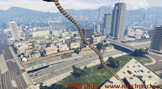 侠盗猎车5「GTA5」游戏MOD 跑酷地图