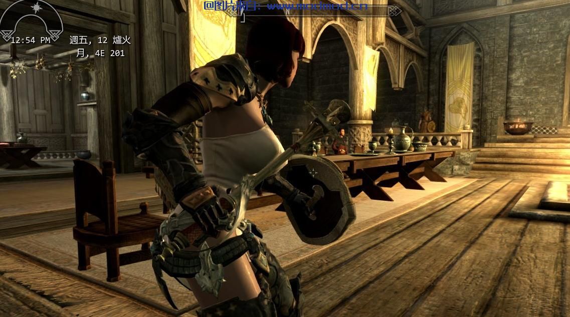 僧侶戰士装JackGa——CBBE-HDT——BodySlide化