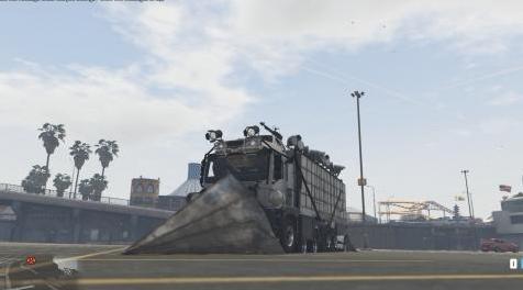 侠盗猎车5「GTA5」游戏MOD 装甲车