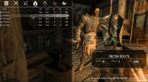上古卷轴5：重置版MOD 种族护甲和武器史密斯