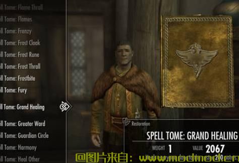 上古卷轴5：天际MOD [汉化]Bookstore v1.2 （一个很冷门、很古老的MOD）奥兰多的书店