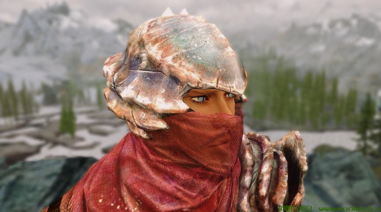 打开更多改进的Closefaced头盔 -  Dragonborn DLC