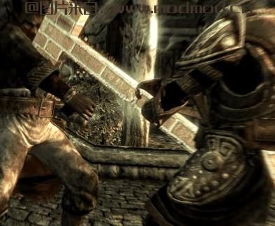 上古卷轴5：天际MOD 墙砖大锤&长弓-The Border&DLD - Project - I.R.O.N Longbow Redone