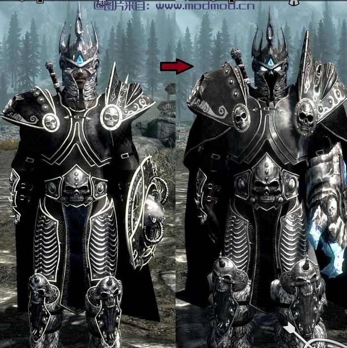 求魔兽世界--巫妖王套装+霜之哀伤资源！