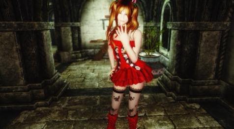 上古卷轴5：天际MOD Amy Outfit  Amy小禮服系列