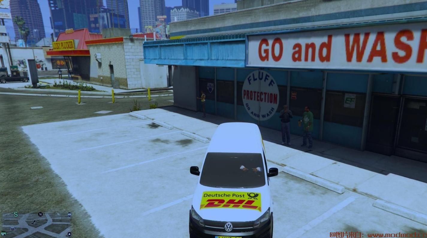 侠盗猎车5「GTA5」游戏MOD DHL凯蒂