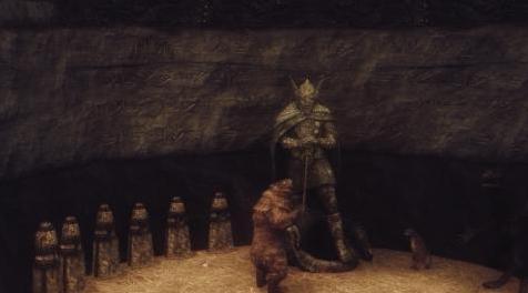 上古卷轴5：天际MOD 雪漫城奥杜因雕像