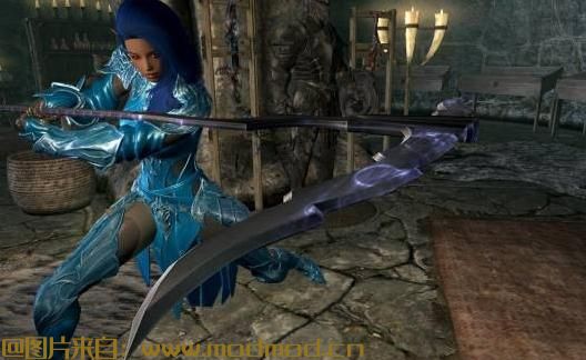 上古卷轴5：天际MOD 风暴召唤者之怒-Onyx&rsquo;s Scythe - Stormcaller&rsquo;s Fury