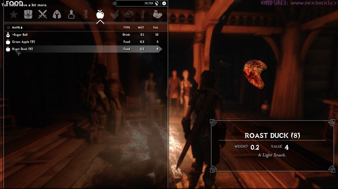 上古卷轴5：重置版MOD 鸭和天鹅的现实需求（USSEP）