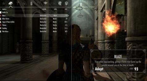 上古卷轴5：重置版MOD 火焰魔法