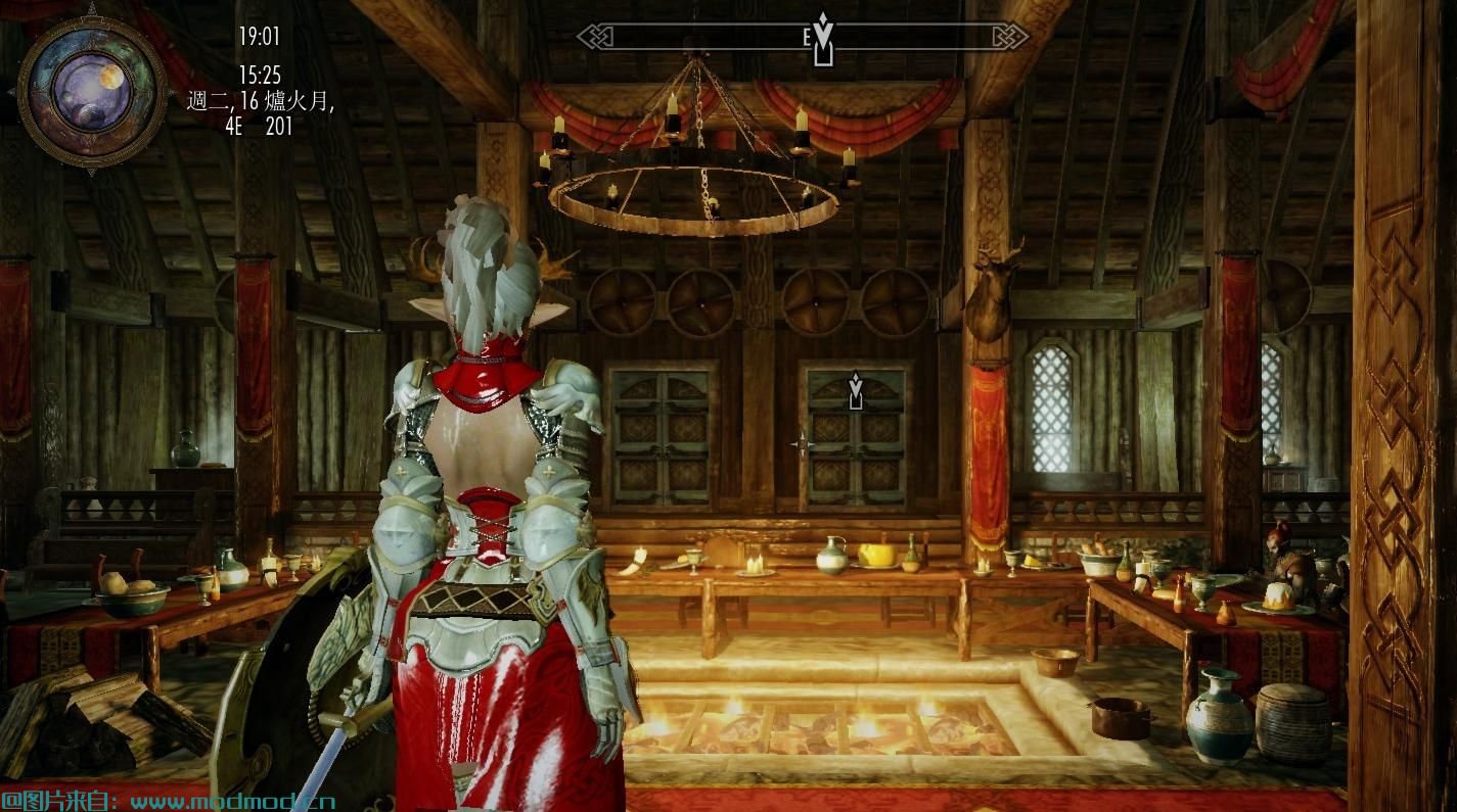 上古卷轴5：天际MOD 【7B Bombshell 化】jackga的圣女王骑士甲