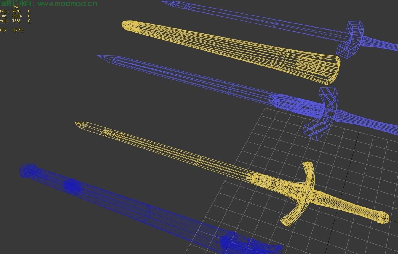 上古卷轴5：天际MOD 【汉化esp】Sabers Swords