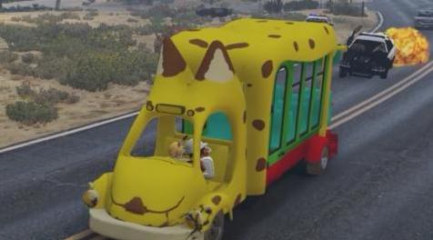 侠盗猎车5「GTA5」游戏MOD 日本卡通车