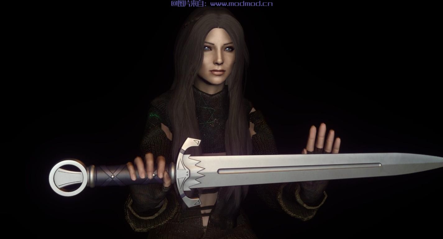 上古卷轴5：天际MOD 两个武器模组：死灵&比彻-Mortis&Bec de Corbin