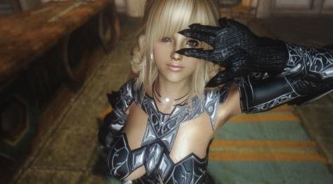 上古卷轴5：天际MOD N8k Black Wisteria - CBBE-TBBP&mdash;&mdash; BodySlide化