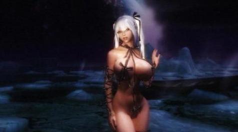 上古卷轴5：天际MOD 捆绑丝带衣（中箭组）&mdash;&mdash;CBBE-HDT&mdash;&mdash;BodySlide化