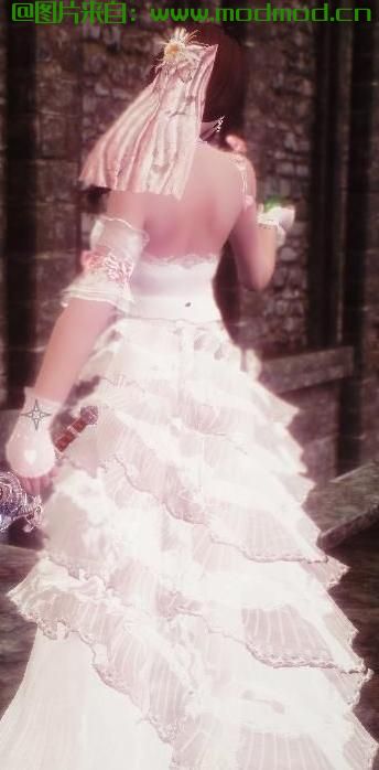 上古卷轴5：天际MOD 玲玲婚纱1