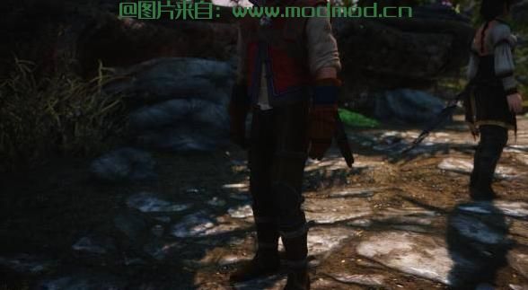 上古卷轴5：天际MOD 巫师3狼套装-The Witcher 3 Wolven Armor modV1.0