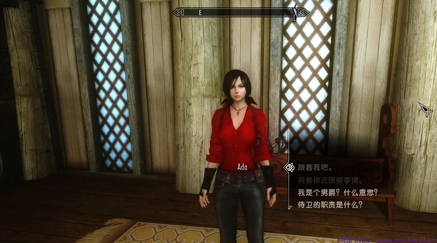 上古卷轴5：天际MOD 【独立随从】【Sen系列第二发】既然像艾达&middot;王，就叫Ada