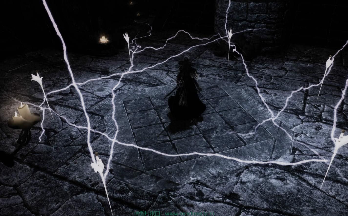 上古卷轴5：天际MOD [搬运+汉化]魔法 六芒星阵 天雷令