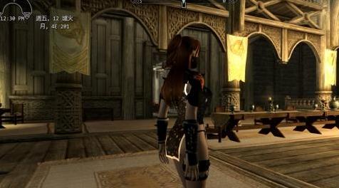 上古卷轴5：天际MOD 【少女卷轴之掌柜系列】忍者鬼萤&mdash;&mdash;CBBE-TBBP-BodySlide化