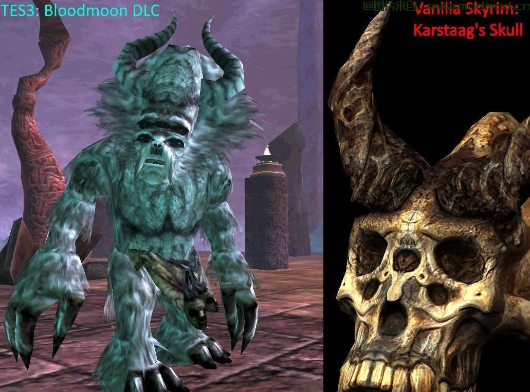 上古卷轴5：重置版MOD Karstaag  - 霜王重生（血月生物恢复计划）SE