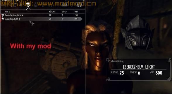 上古卷轴5：天际MOD 隐藏头盔 SkyJubs Invisible Helmets。