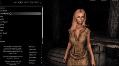上古卷轴5：重置版MOD 安魂曲v3补丁 - 天际的女仙女神